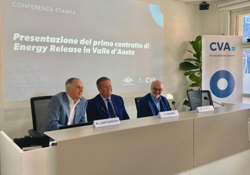 Cva e Cogne - Da sx Cantamessa, Argirò e Burelli