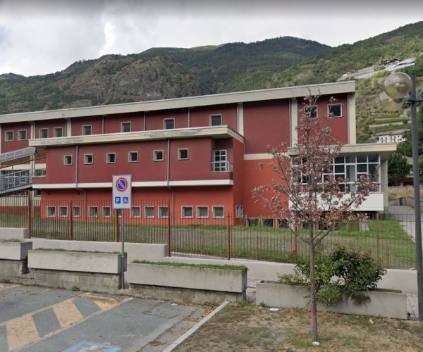 La palestra vdi ia Volontari del sangue, ad Aosta