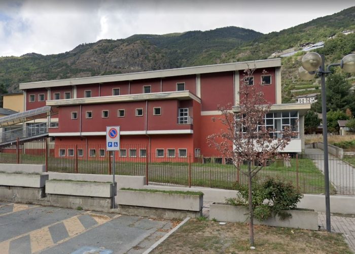 La palestra vdi ia Volontari del sangue, ad Aosta