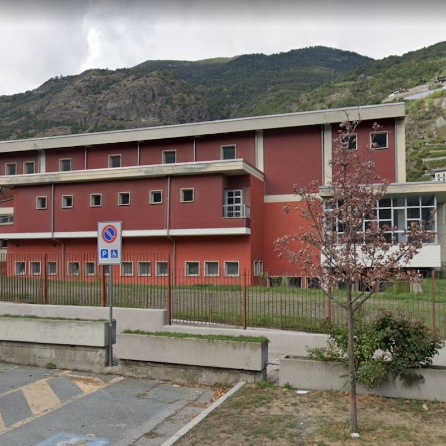 La palestra vdi ia Volontari del sangue, ad Aosta