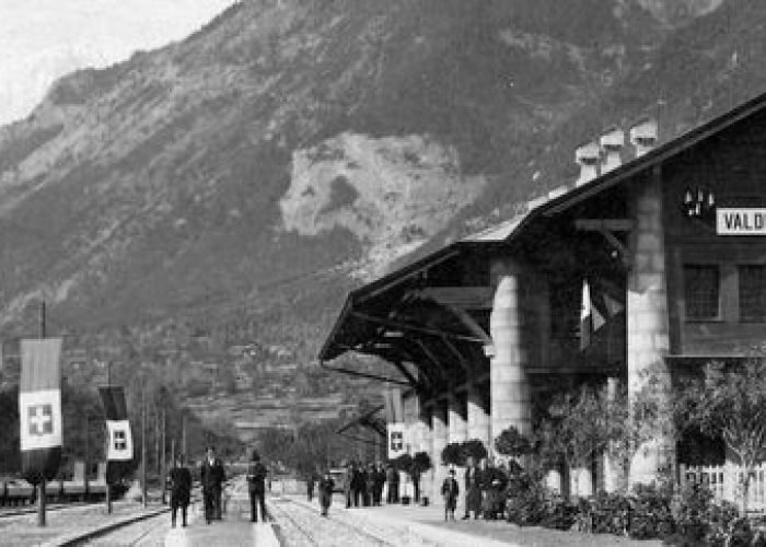 Un'immagine della stazione