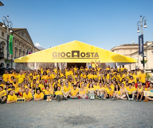 I volontari dell'edizione 2025 di giocAosta
