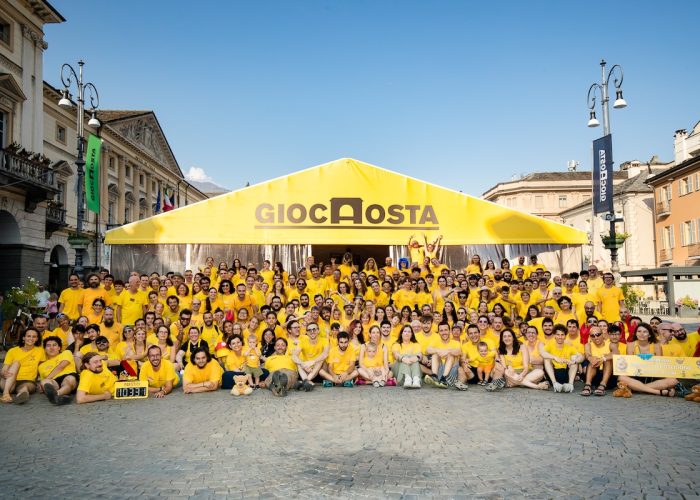 I volontari dell'edizione 2025 di giocAosta