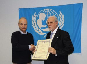 Consegna pergamena “OSPEDALE AMICO DEI BAMBINI”