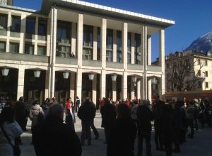 Palazzo regionale evacuato