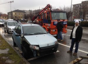 Le foto dell'incidente stradale