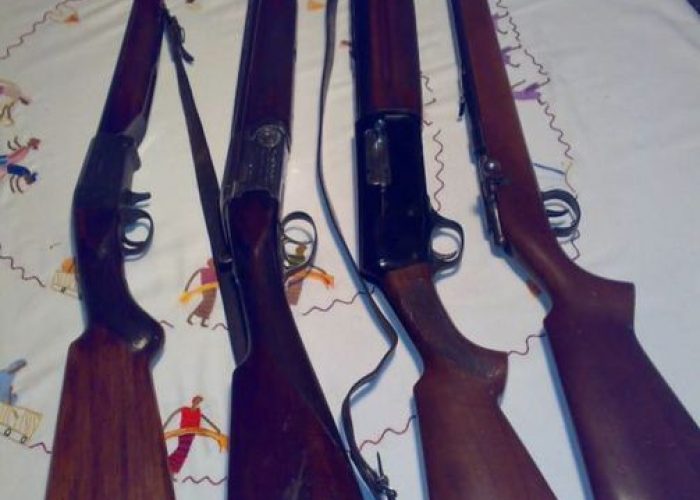 Fucili da caccia (foto archivio)