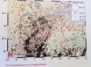 La sismicità recente in Valle d'Aosta