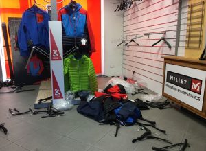 Furto nel negozio Gal Sport Aosta