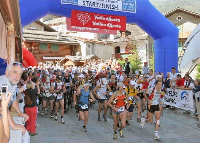 Gran Trail Valdigne-Valle del Monte Bianco. La partenza nel 2007