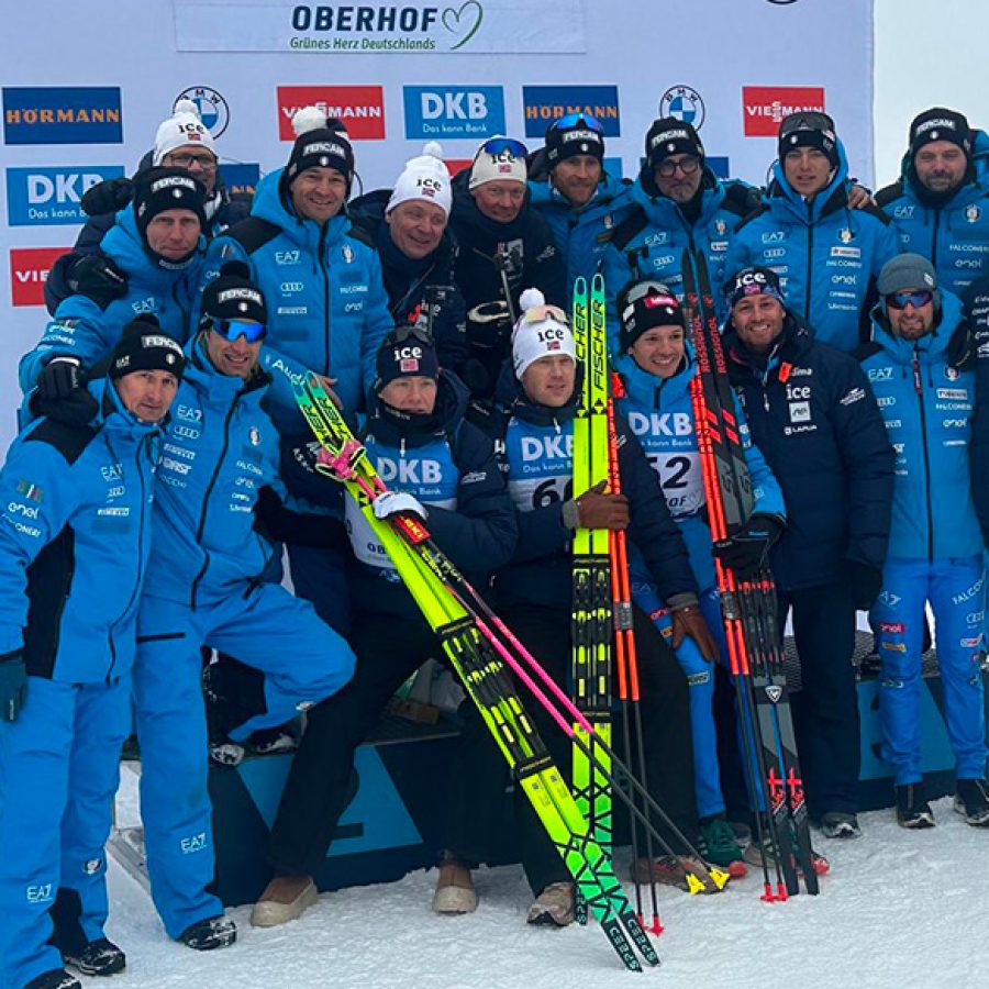 giacomel gruppo oberhof foto FISI