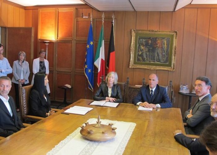 Il ministro dell'Istruzione Stefania Giannini ad Aosta