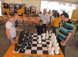 L'apertura dei giochi 2010 in piazza Chanoux