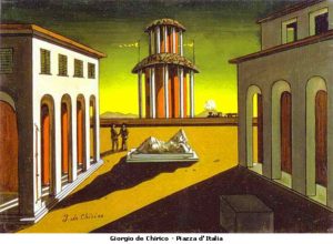 Giorgio De Chirico, Piazza d'Italia