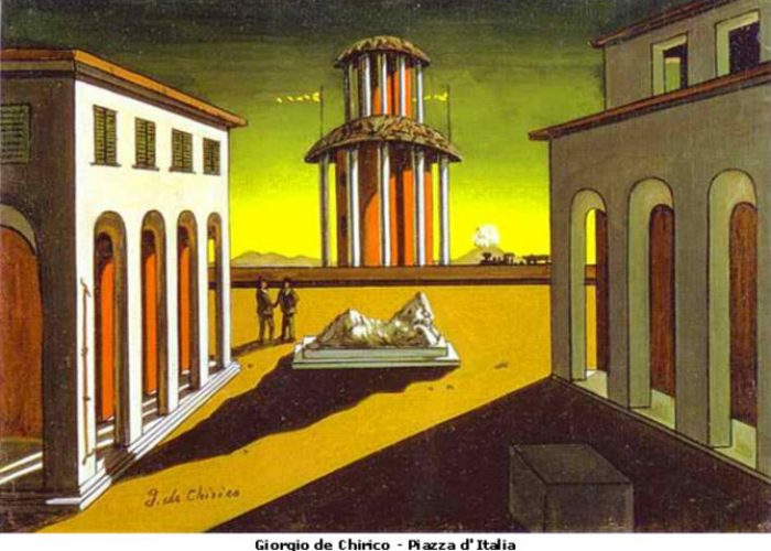 Giorgio De Chirico, Piazza d'Italia
