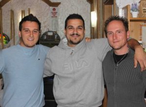 Moreno Golia, Ennio Arnaudo e Francesco Sartor