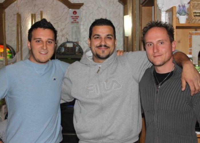 Moreno Golia, Ennio Arnaudo e Francesco Sartor