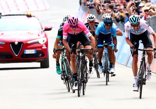 Il Giro d'Italia a Cervinia