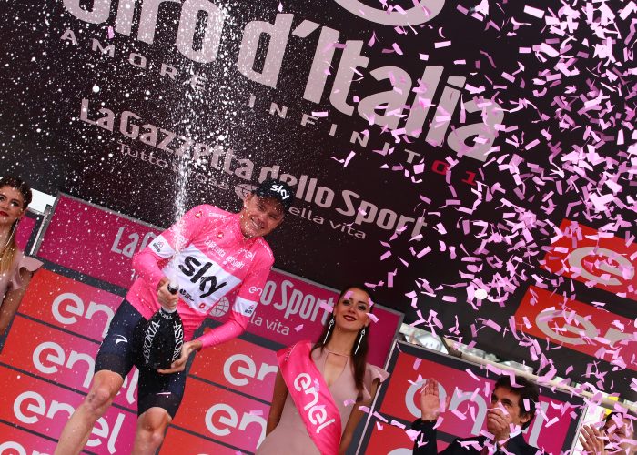 Il Giro d'Italia a Cervinia - Immagine di archivio
