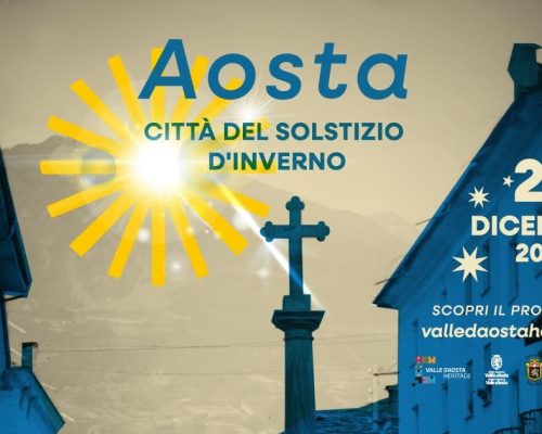 gli eventi per il Solstizio d'inverno e compleanno di Aosta