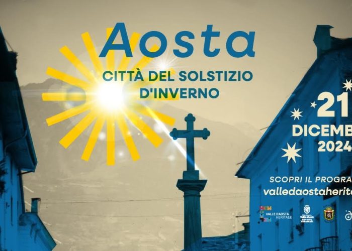 gli eventi per il Solstizio d'inverno e compleanno di Aosta