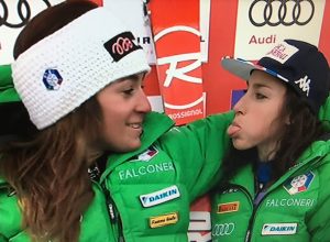 Sofia Goggia e Federica Brignone