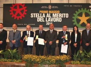 Consegna Stelle al Merito del Lavoro 2014