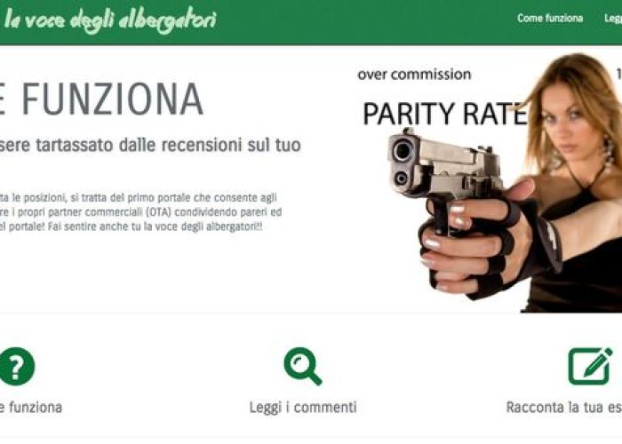 Il sito Hotel Sentiment
