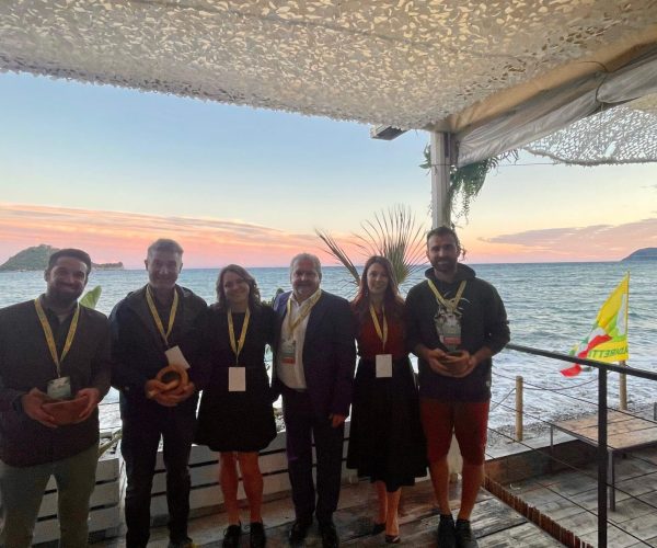 i premiati valdostani la delegata anselmet e il direttore gasco