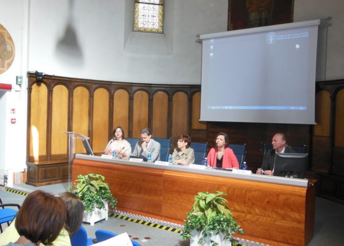 I relatori del seminario di questa mattina