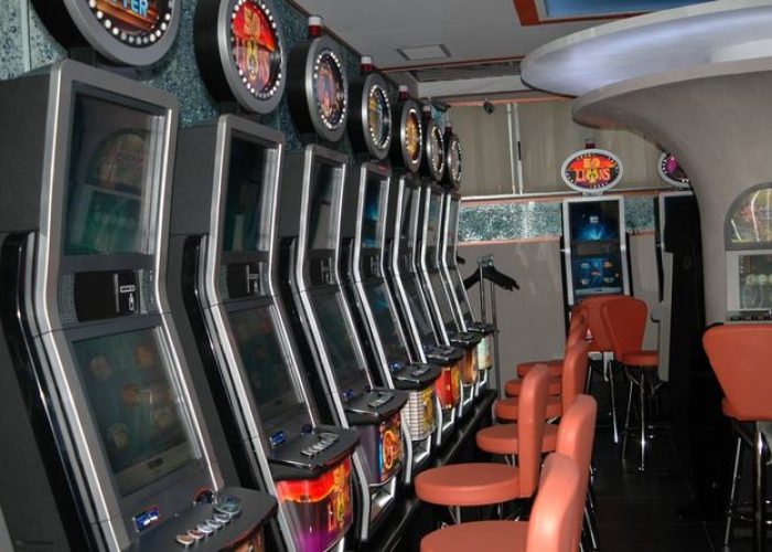 La sala giochi Snooker di Aosta