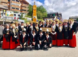 il gruppo di Gressoney al Walsertreffen