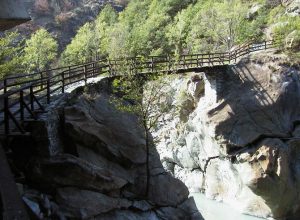 Ponte delle Capre a Saint-Vincent