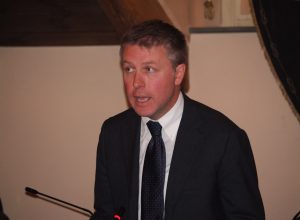 Il Sindaco di Aosta Fulvio Centoz