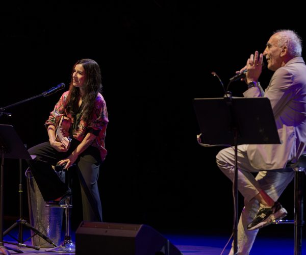 Paola Turci e Gino Castaldo ne "Il tempo dei Giganti” - Foto Elastica
