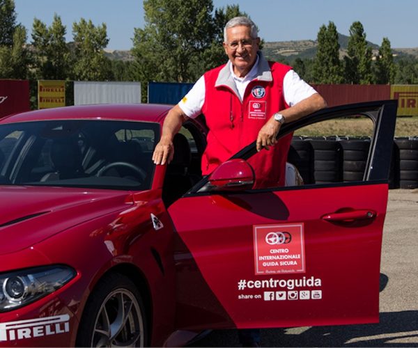 Andrea de Adamich - Foto Centro Internazionale Guida Sicura