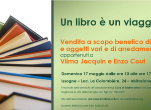 vendita benefica libri e oggetti