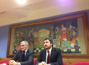 A sinistra Carlo Pessina e Luigi Lorenzetti di Confindustria