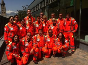 I nuovi volontari del soccorso