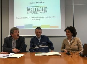 Da sx Lucat, Donzel e referente Italia Lavoro