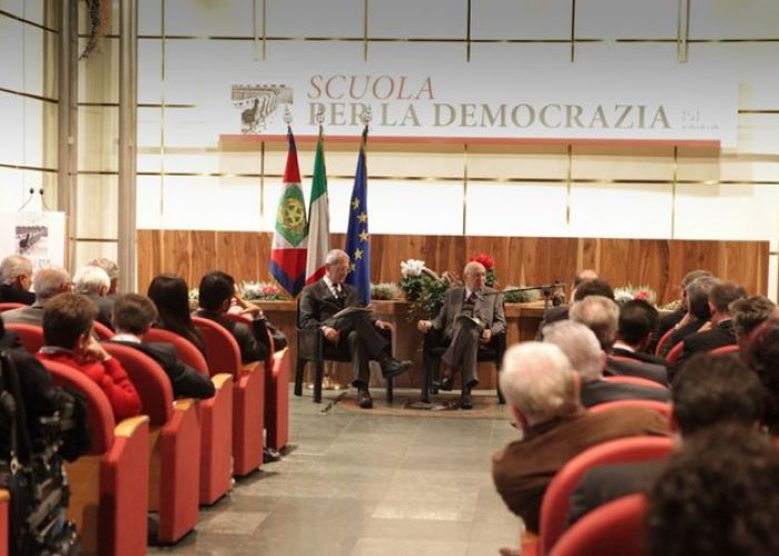 Giorgio Napolitano alla Scuola per la Democrazia