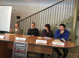 Da dx Alessandro Grange, Martine Peretto, Luigi Bertschy e Gianni Nuti