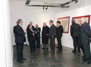 Giorgio Napolitano alla Mostra Cartografia e arte del governo, 1680-1860