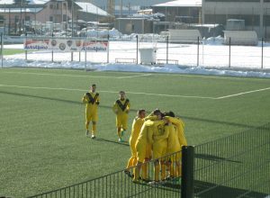 L'esultanza sul gol di Dayné