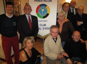 Il nuovo direttivo del Panathlon du Val d'Aoste