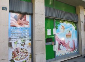 Centro massaggi di via Monte Vodice