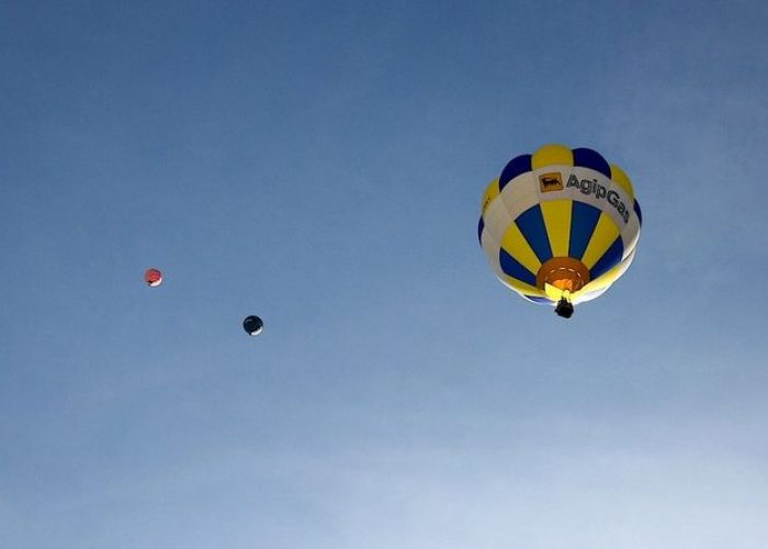Mongolfiere sui cieli di Aosta