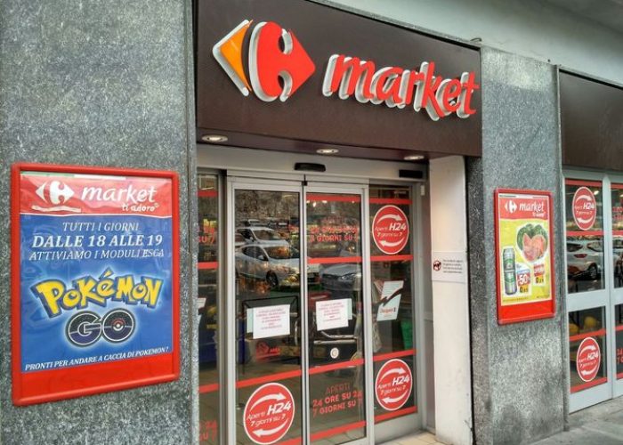 Il Carrefour Market di Via Festaz