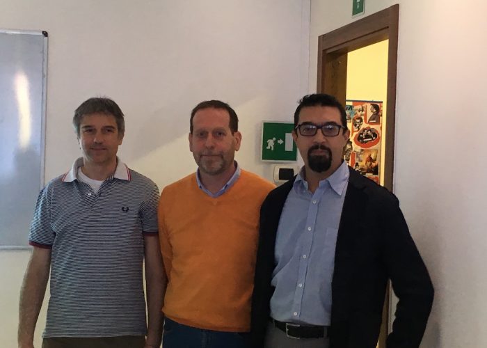 Valdex Da sx Massimo Pesando, Mauro Salmin e Francesco Yoccoz