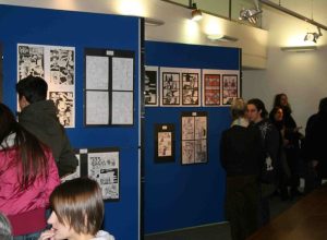L'inaugurazione della Mostra "Noir in Comics"